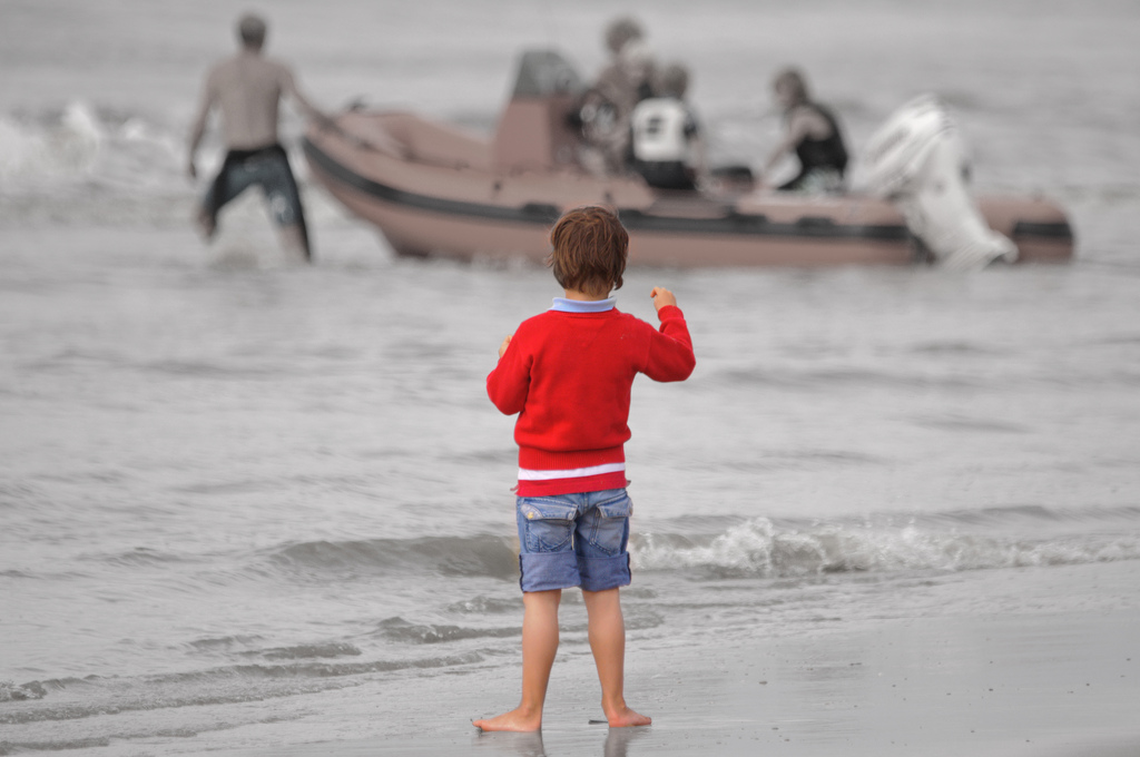Schnappschuss am Strand