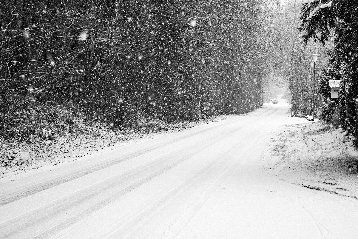 Schneetreiben