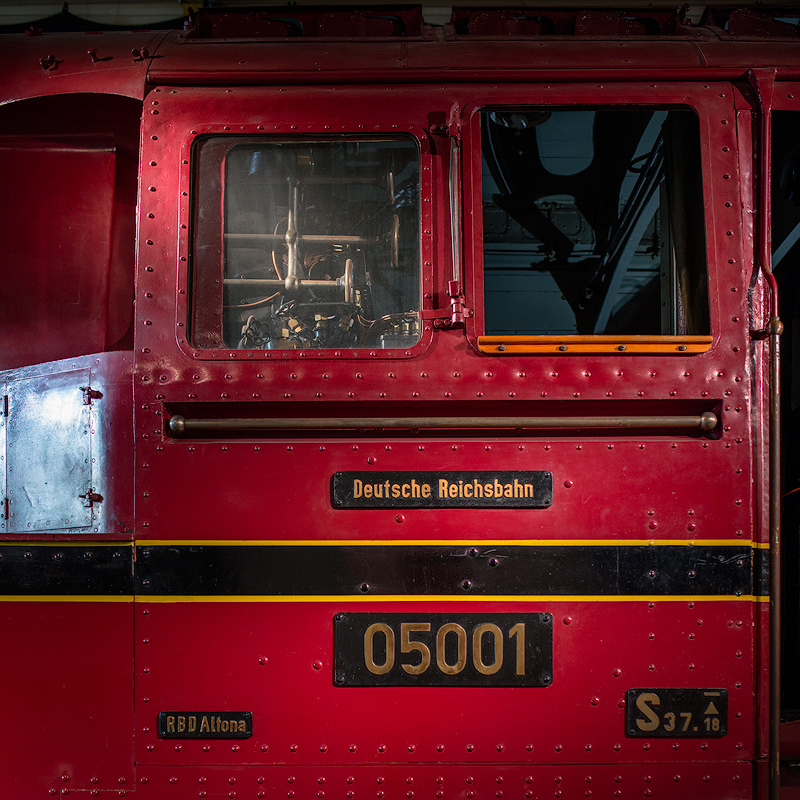 Schnellfahrlokomotive 05001
Verkehrsmuseum Nürnberg
3