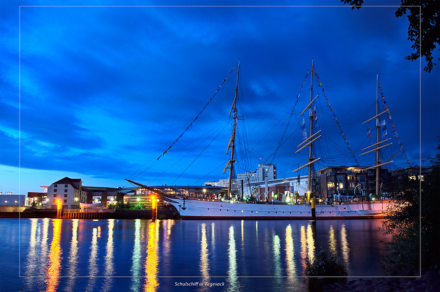 SchulSchiff in Bremen-Vegesack HDR
