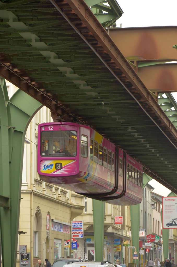 Schwebebahn in Vohwinkel