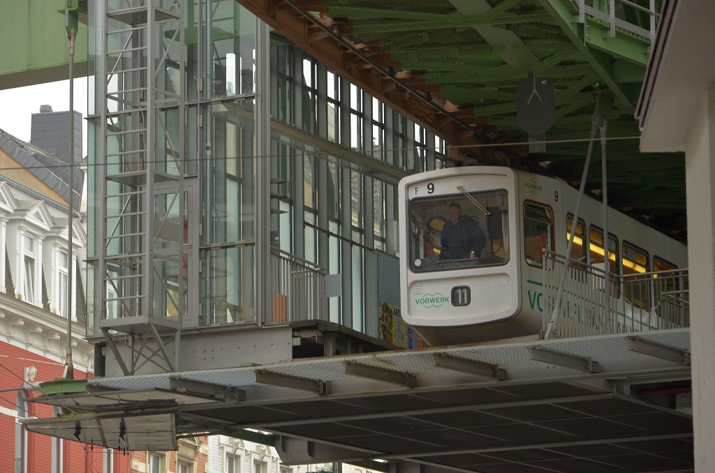 Schwebebahn Wendepunkt Vohwinkel