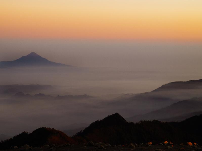 Semeru Blick Tengger