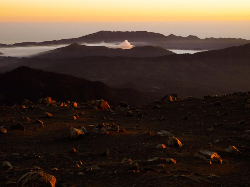 Semeru Blick Tengger