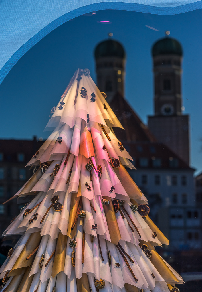 Servietten-Weihnachtsbaum