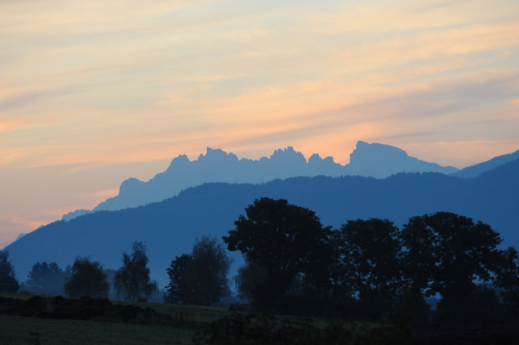Sextener Dolomiten im Morgenlicht
