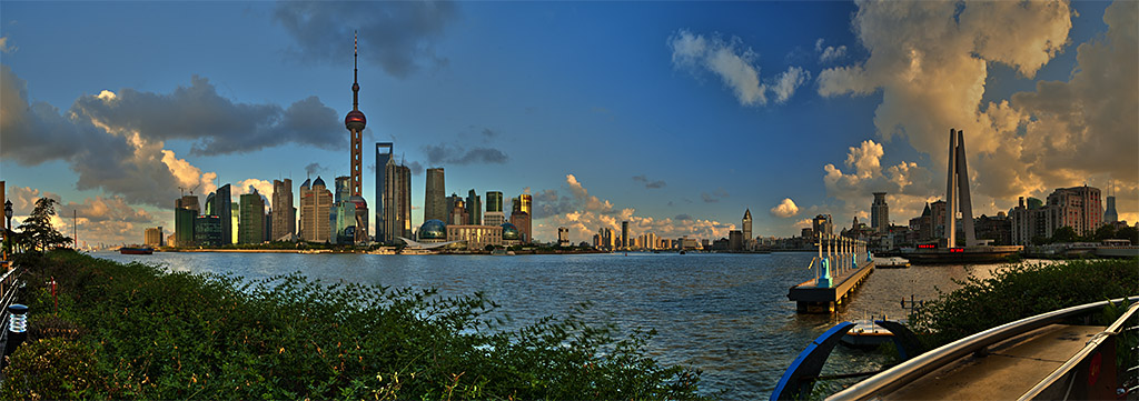 Shanghai Skyline und Bund