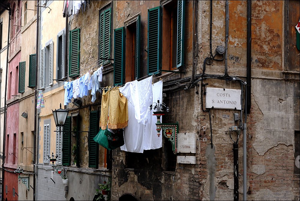 Siena, Strassenszene I