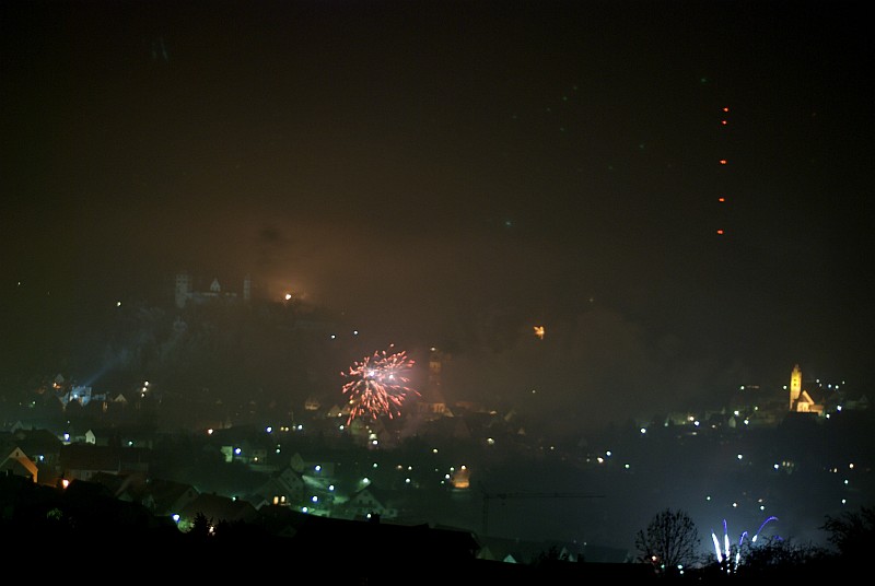Silvester 2008 in Harburg