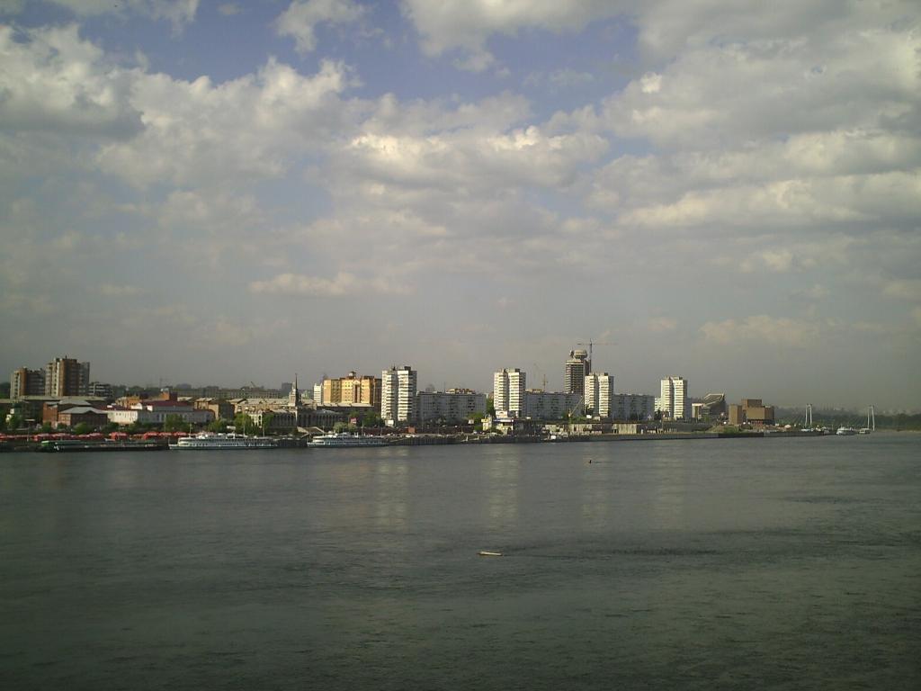 Skyline von Krasnojarsk
