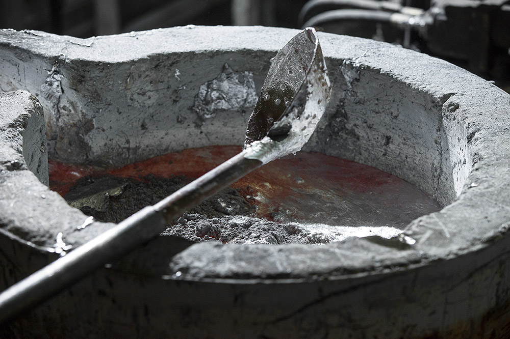 Slurry - Abschoepfen der Schmutzpartikel