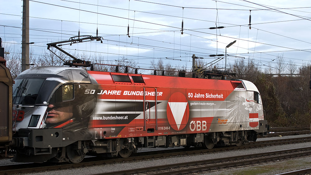 Sonderlakierung 50 Jahre Bundesheer