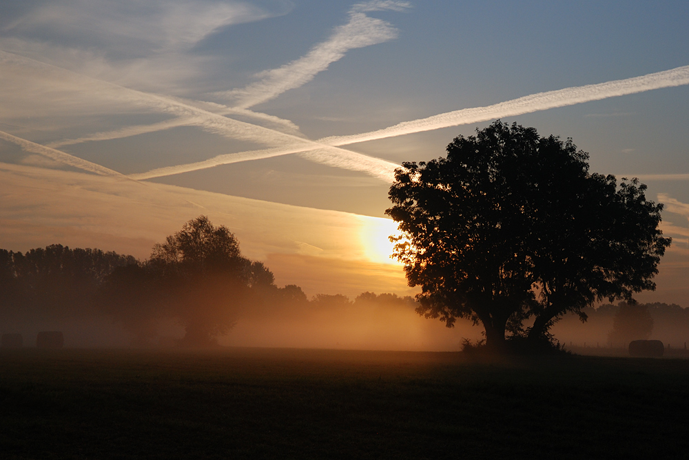 Sonnenaufgang am Niederrhein