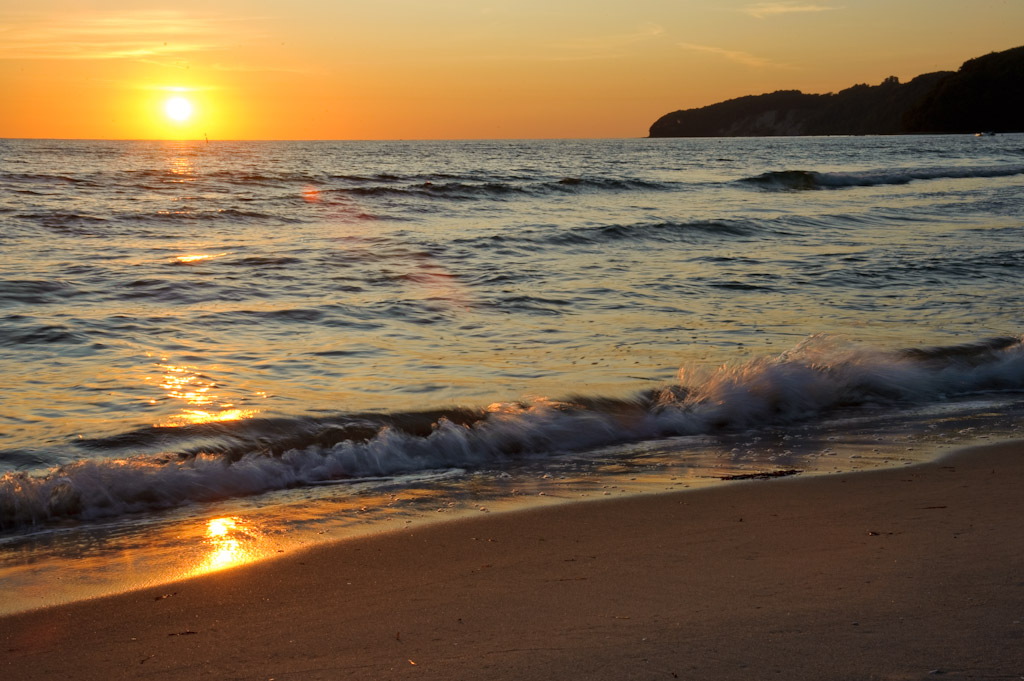 Sonnenaufgang auf Rügen