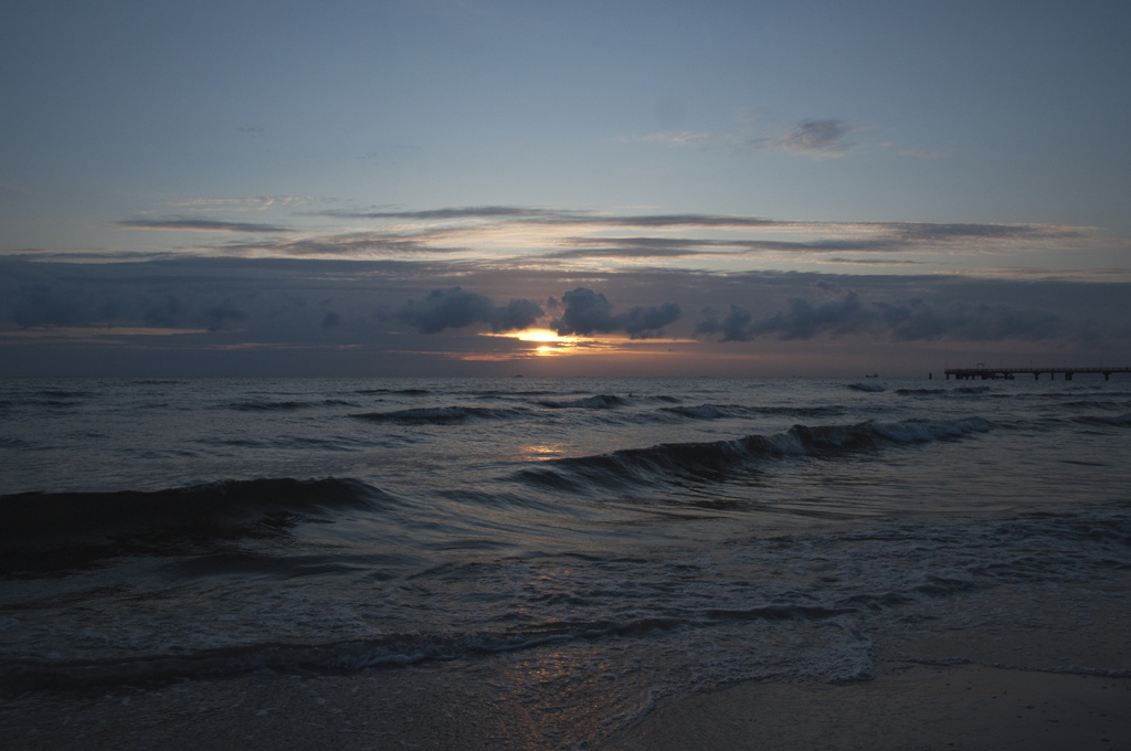 Sonnenaufgang in Ahlbeck