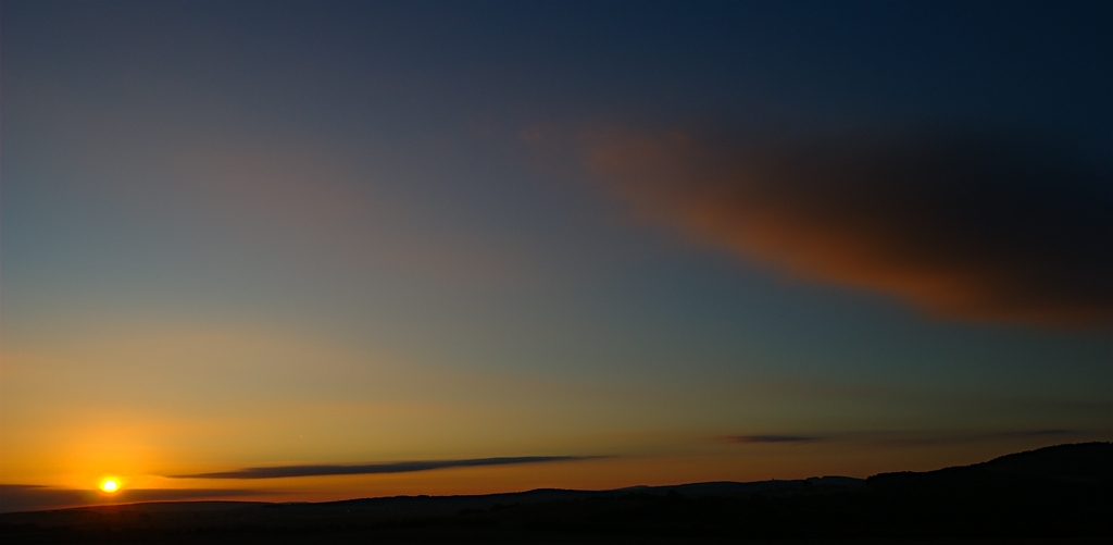 Sonnenaufgang in der Eifel 2