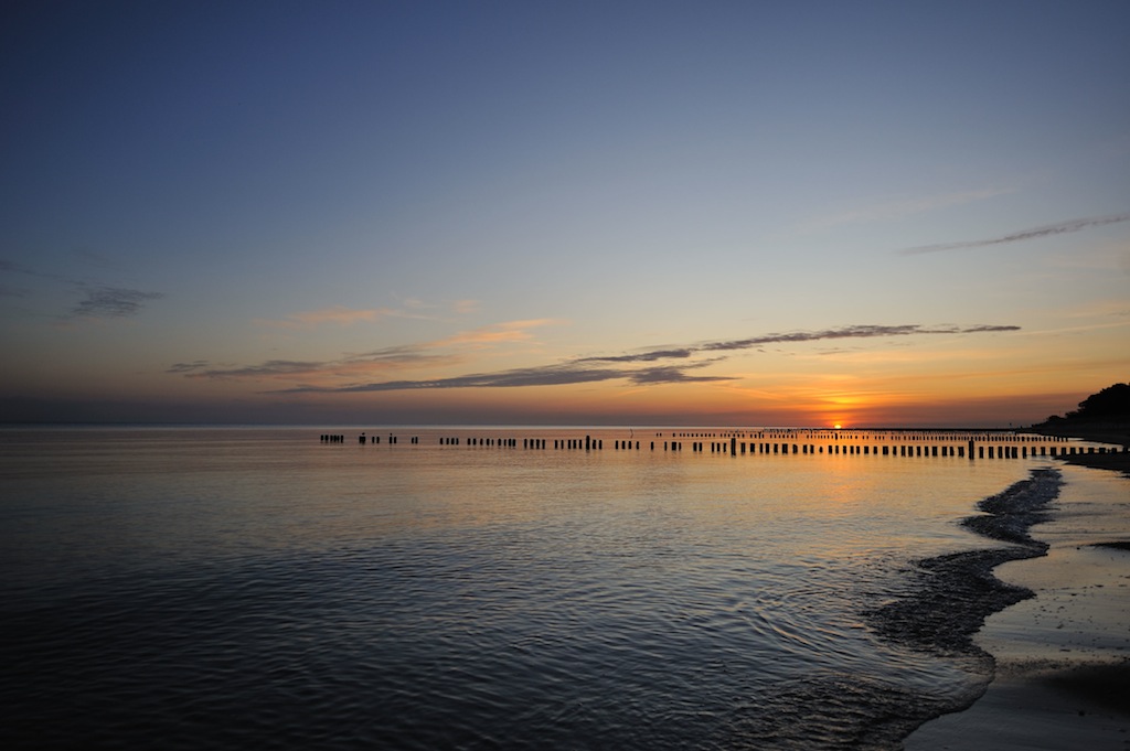 Sonnenaufgang in Zempin