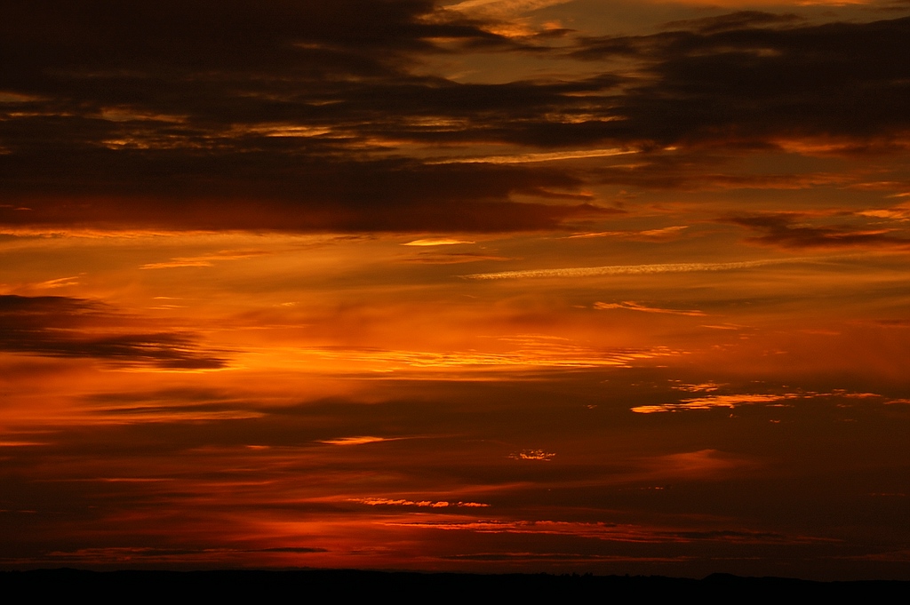 Sonnenuntergang über dem Ringköbingfjord