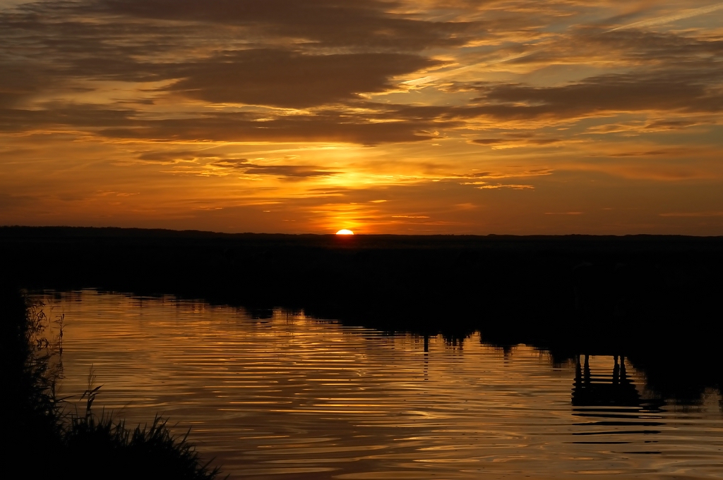 Sonnenuntergang über dem Ringköbingfjord2