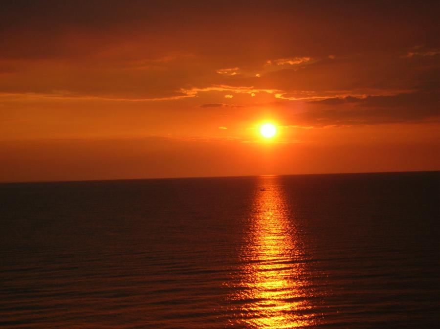 Sonnenuntergang am Meer