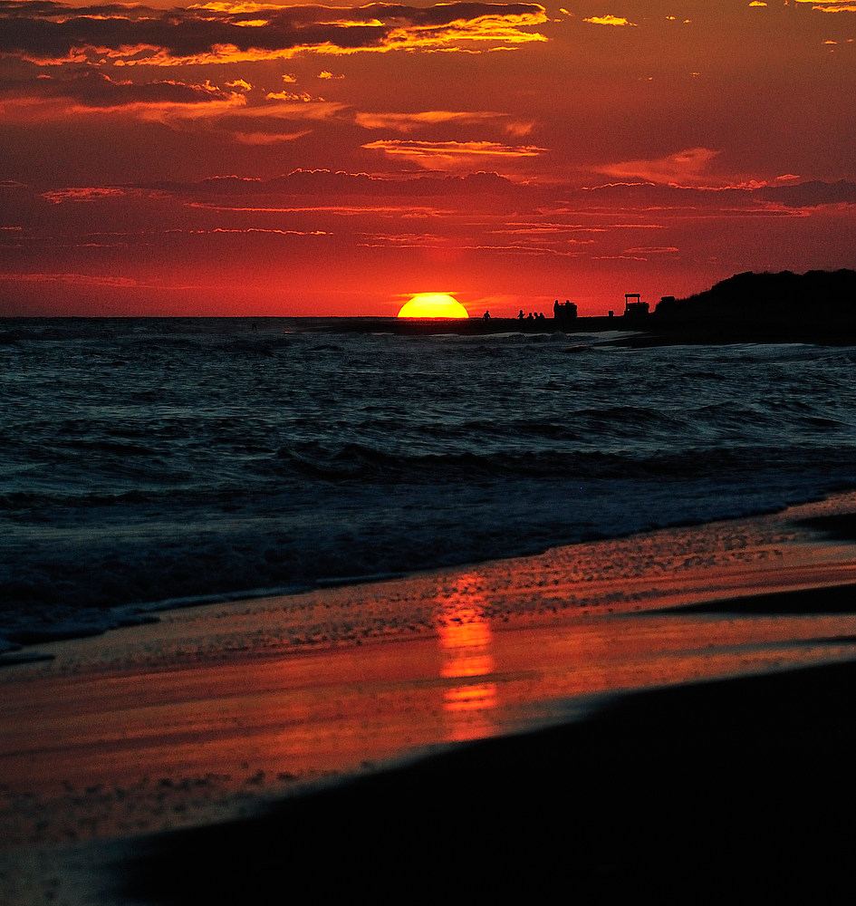 sonnenuntergang auf korfu