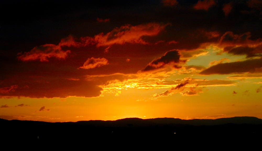 sonnenuntergang brisbane