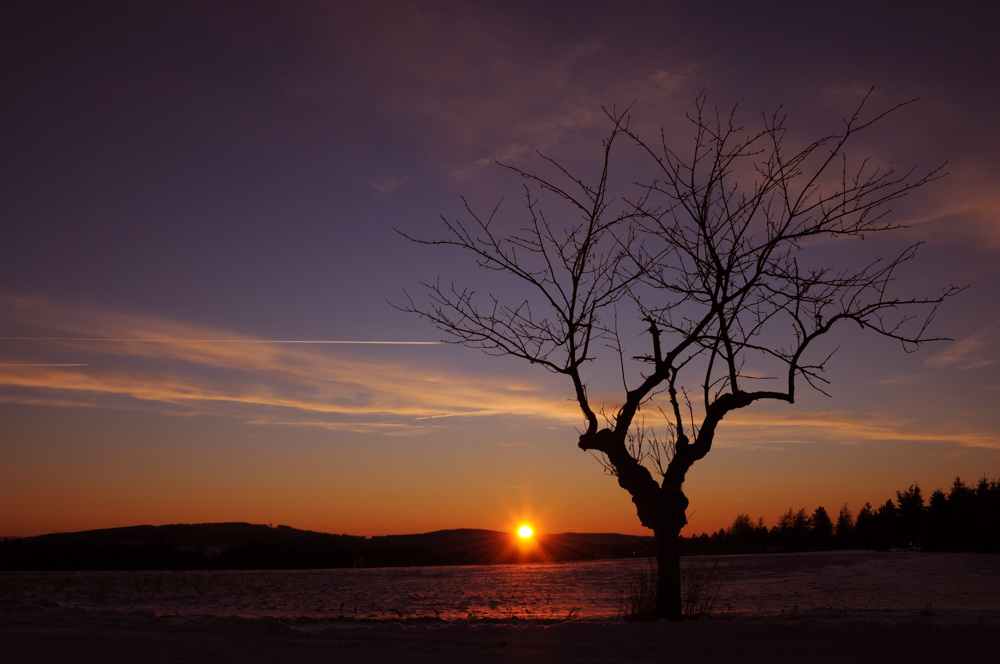 Sonnenuntergang Friedrichsbrück I
