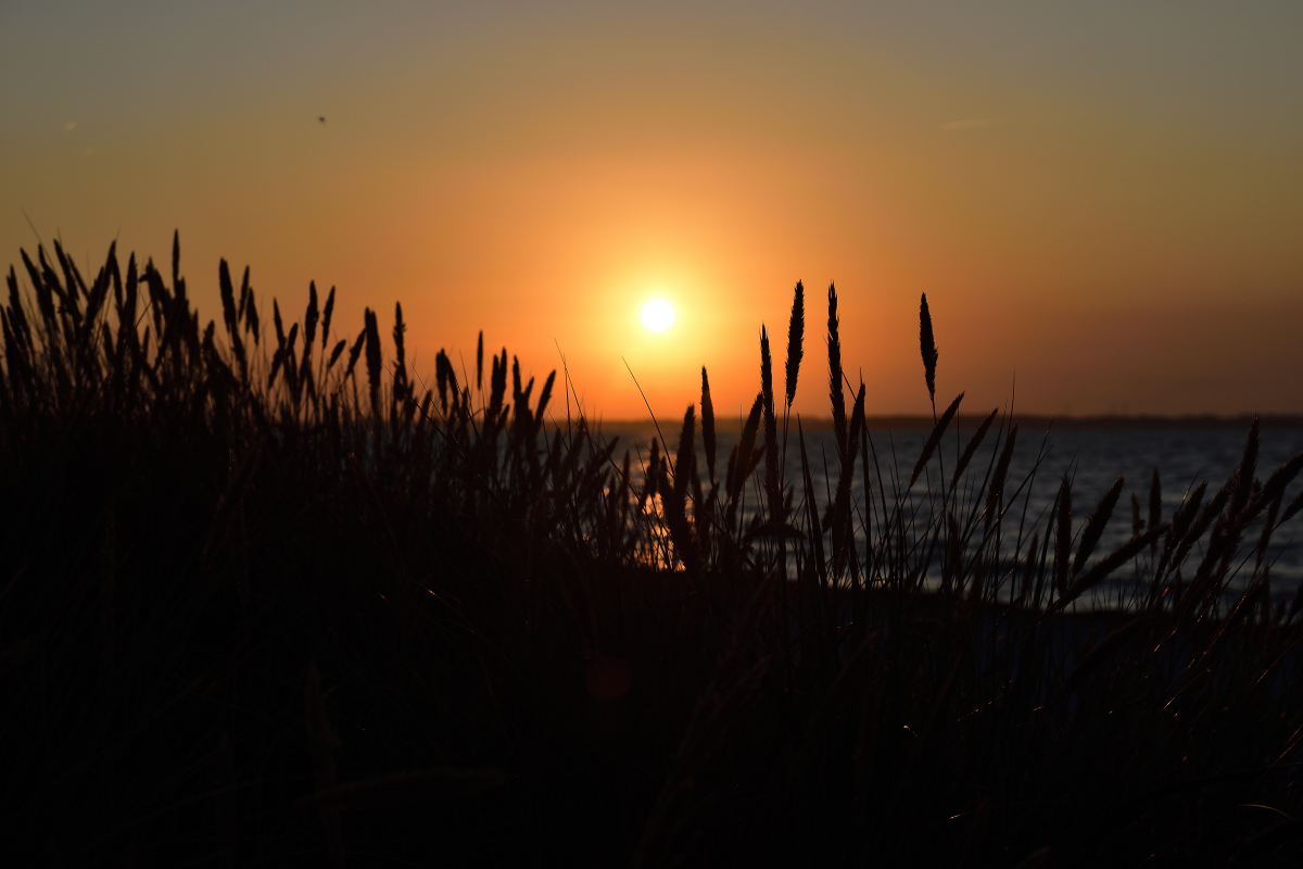 Sonnenuntergang Heidkarte