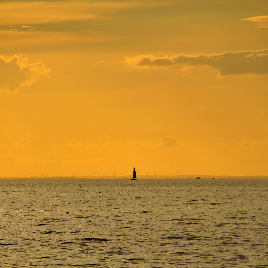 Sonnenuntergang Insel Poel