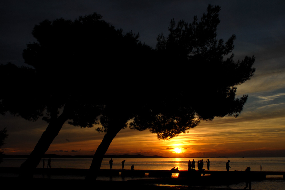 Sonnenuntergang Kroatien