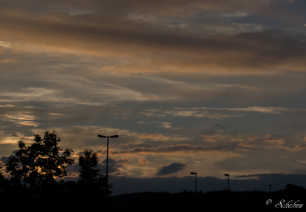 Sonnenuntergang, Siegen