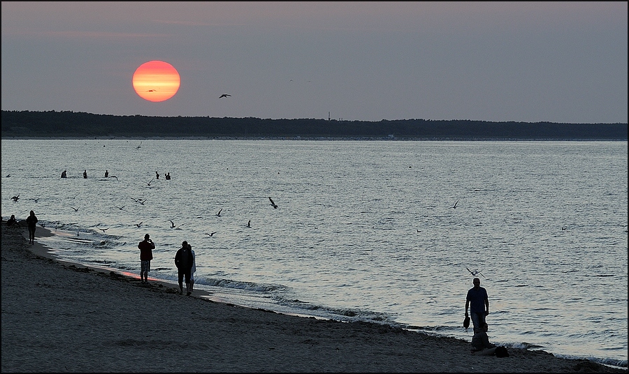 Sonnenuntergang Usedom Nikon V1