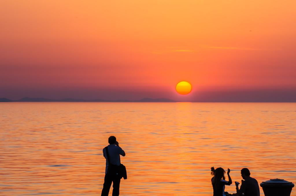 Sonnenuntergang Zadar