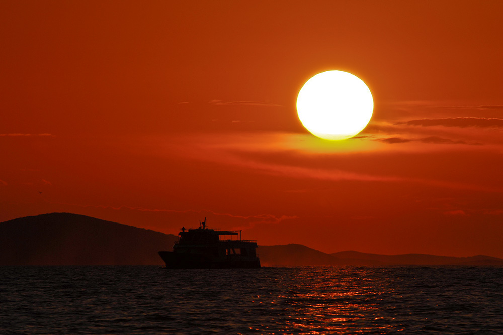 sonnenunterschiff
