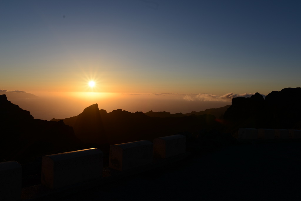 Sonnenuntrgang im Teno-Gebirge