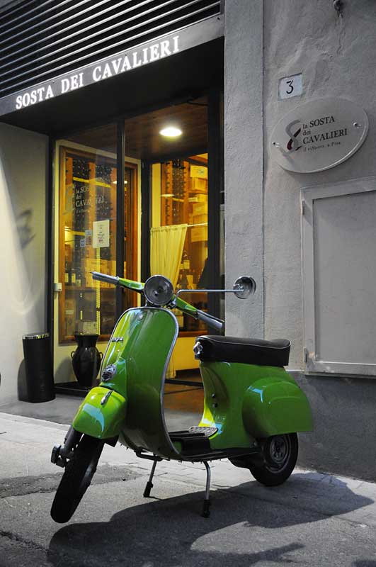sosta dei cavalieri
