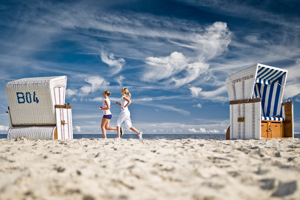 Sport am Strand