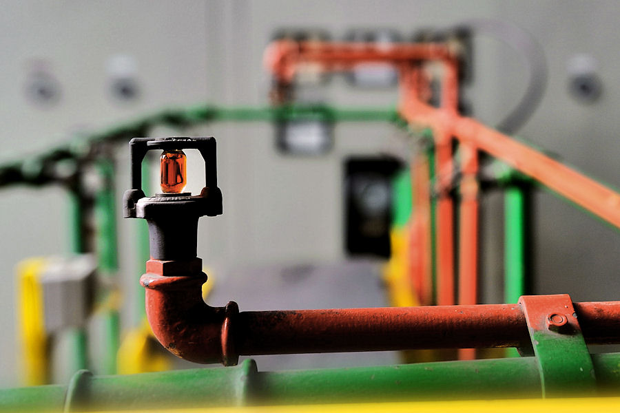 Sprinklerkopf Bergbaumuseum Ibbenbüren 2009
