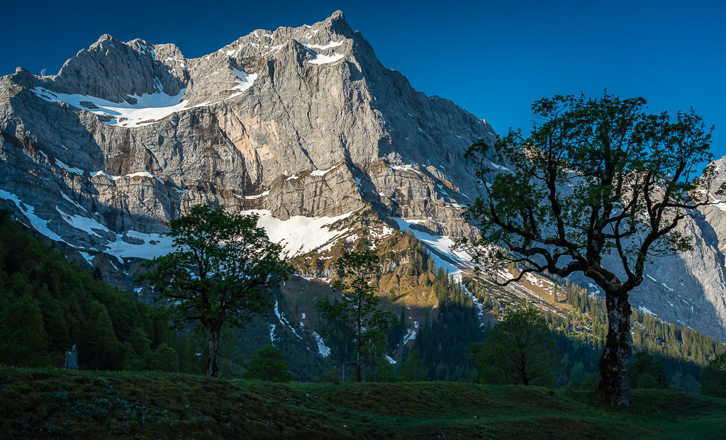Spritzkarspitze im Morgenlicht