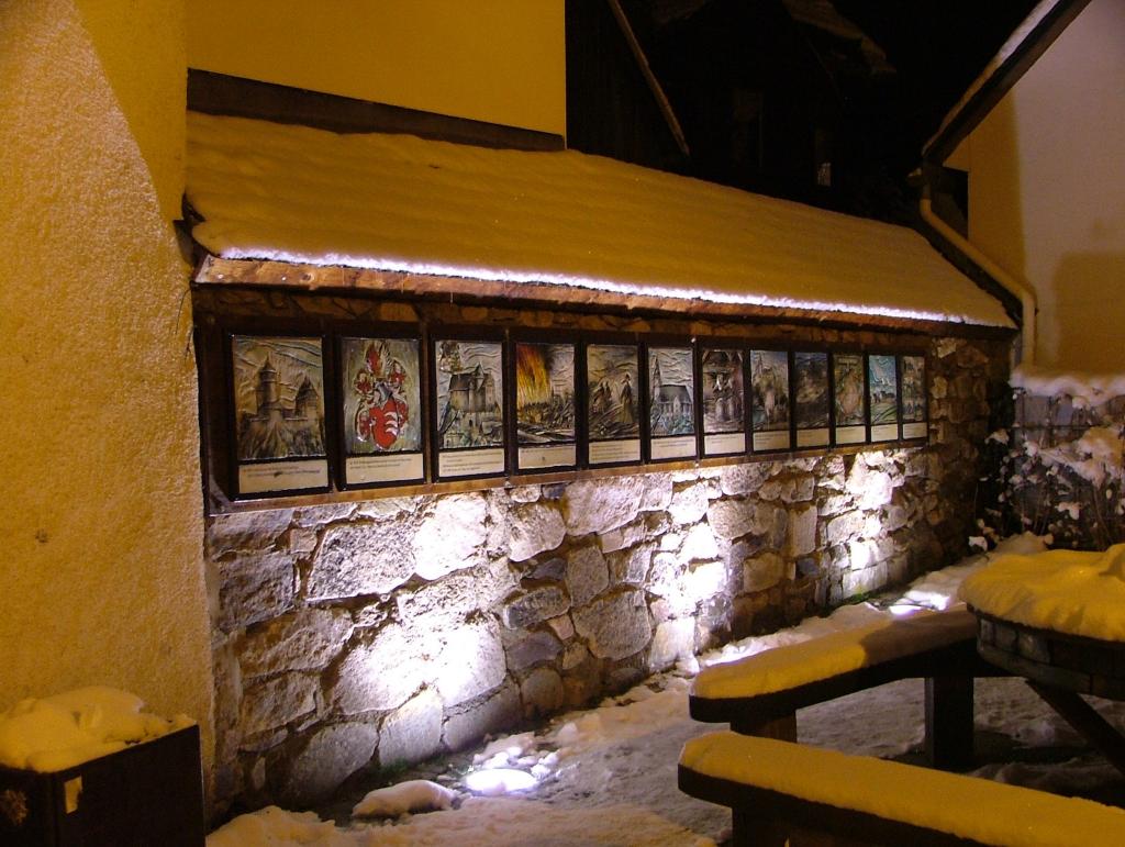 Stadtgeschichte im Schnee