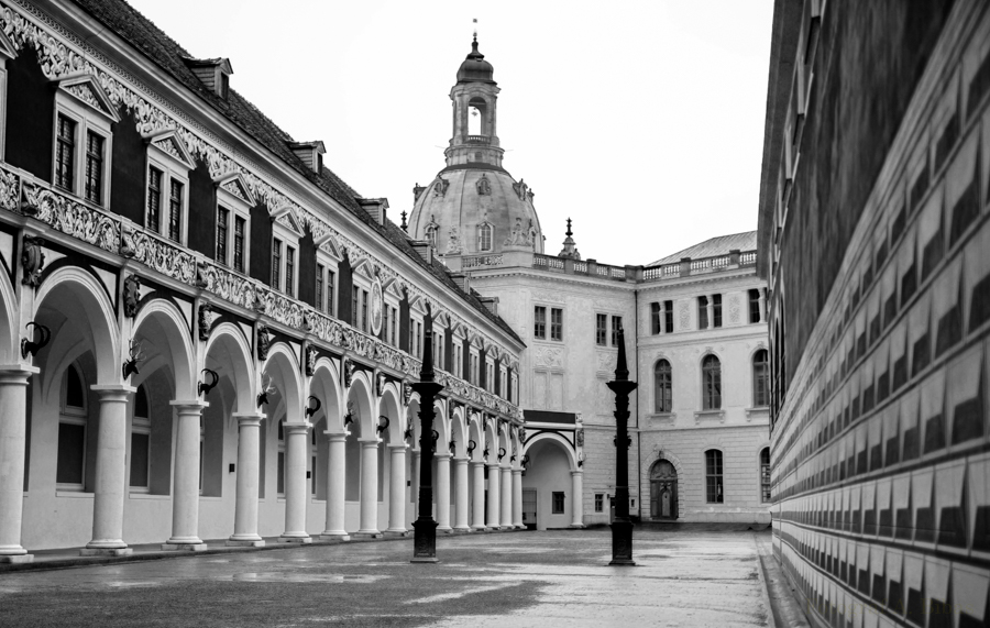 Stallhof in Dresden
