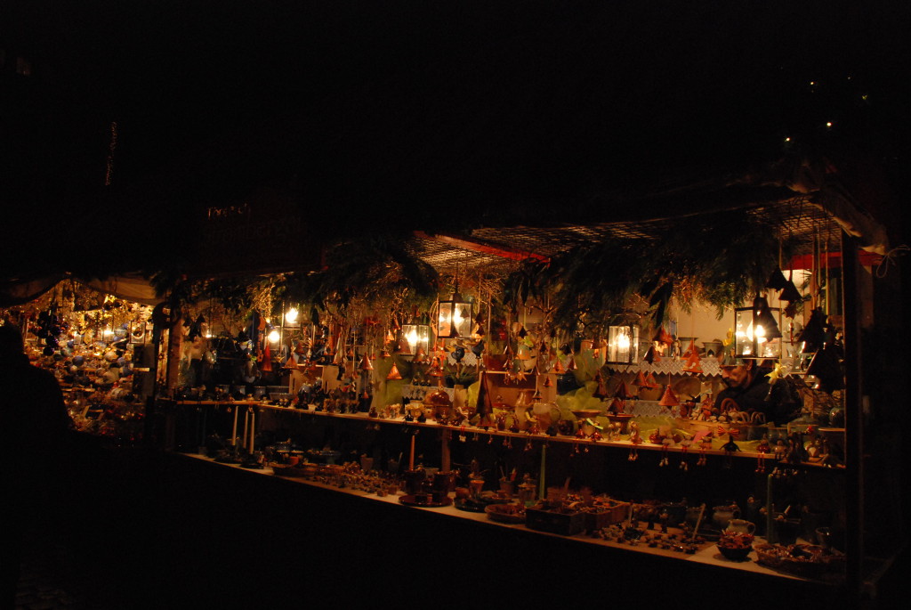 Stand am Christkindlesmarkt