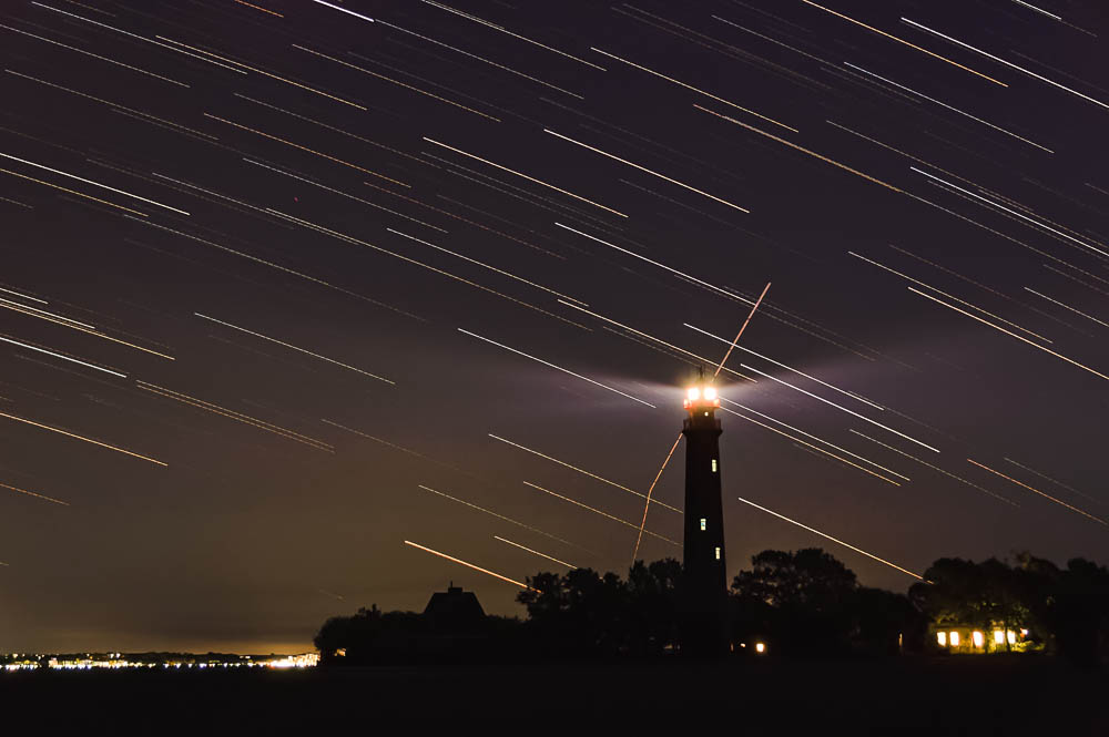Startrails Flügge