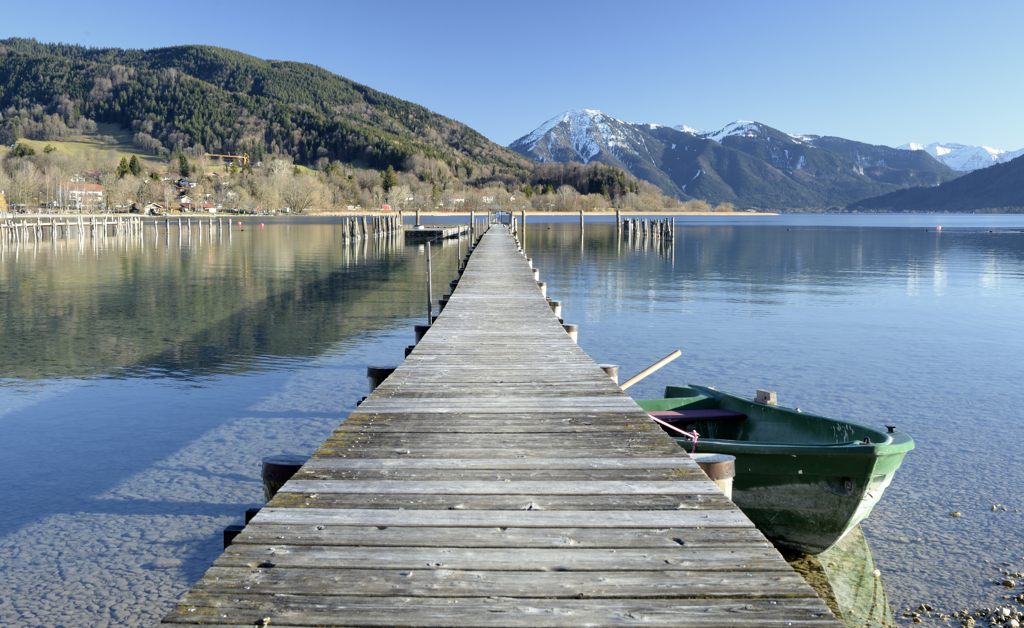 Steg Yachthafen Tegernsee