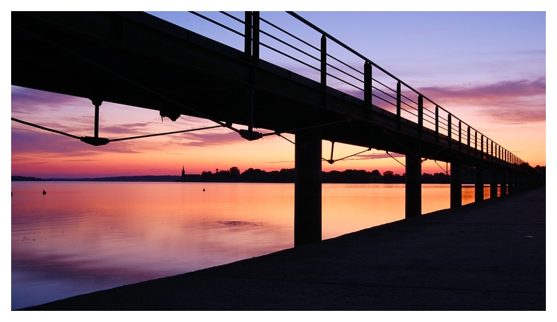 Steg zur Halbinsel