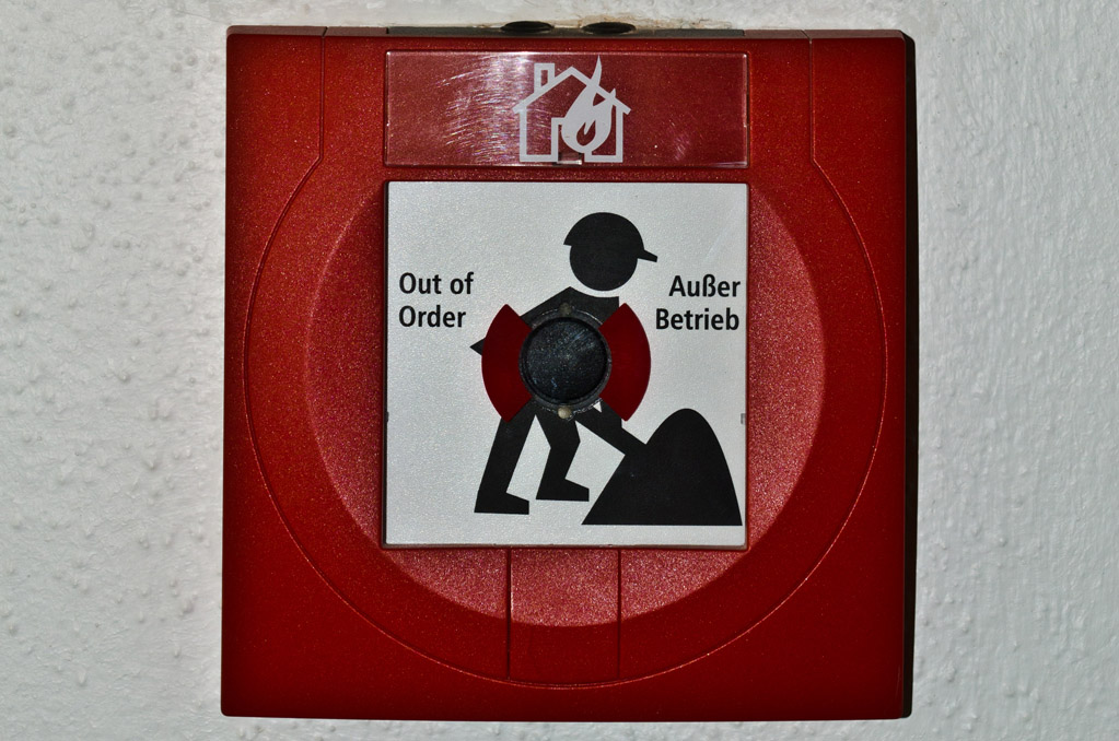 Stell Dir vor Du drückst und alle drücken sich