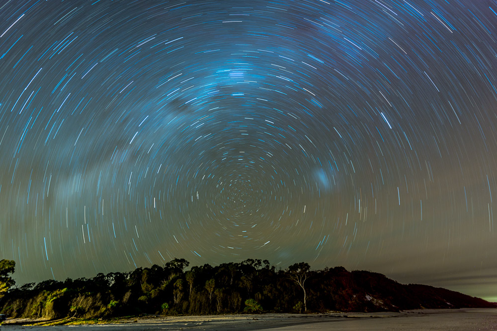 Sternenhimmel Fraser startrail 1