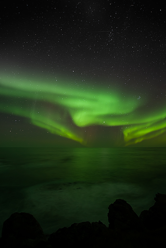 Sternenhimmel Polarlicht Krossnes