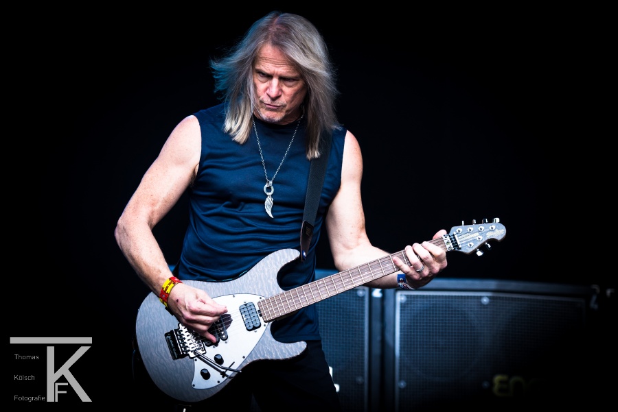 Steve Morse (Deep Purple) auf dem KunstRasen Bonn, Juli 2013