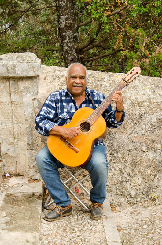 Straßenmusiker auf dem Kalvarienberg, Pollensa